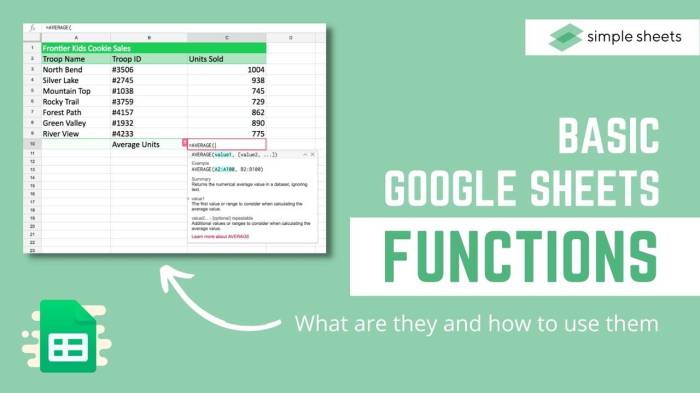 Spreadsheet formula functions Spreadsheet formula functions