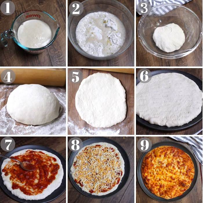 Pizza making premium produrre hause rezept einfaches salami Pizza making premium produrre hause rezept einfaches salami